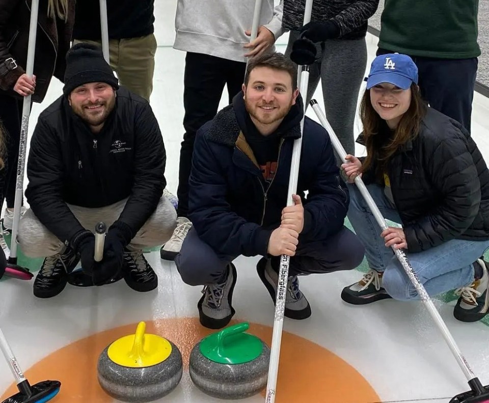 Mike Weinberg, pictured centre, starred in Home Alone 4