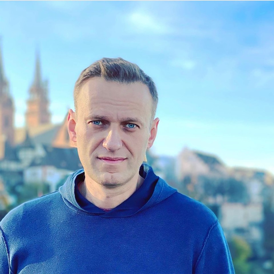 Russian politician Alexei Navalny