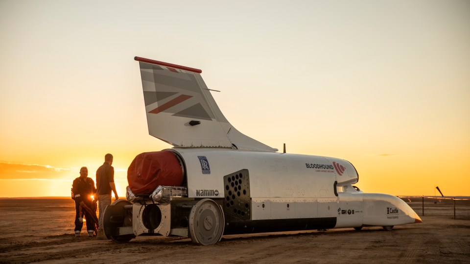 The Bloodhound is hoping to break the land speed record with big ambitions of going way over 850mph but they are still looking for a driver to take on the supersonic beast