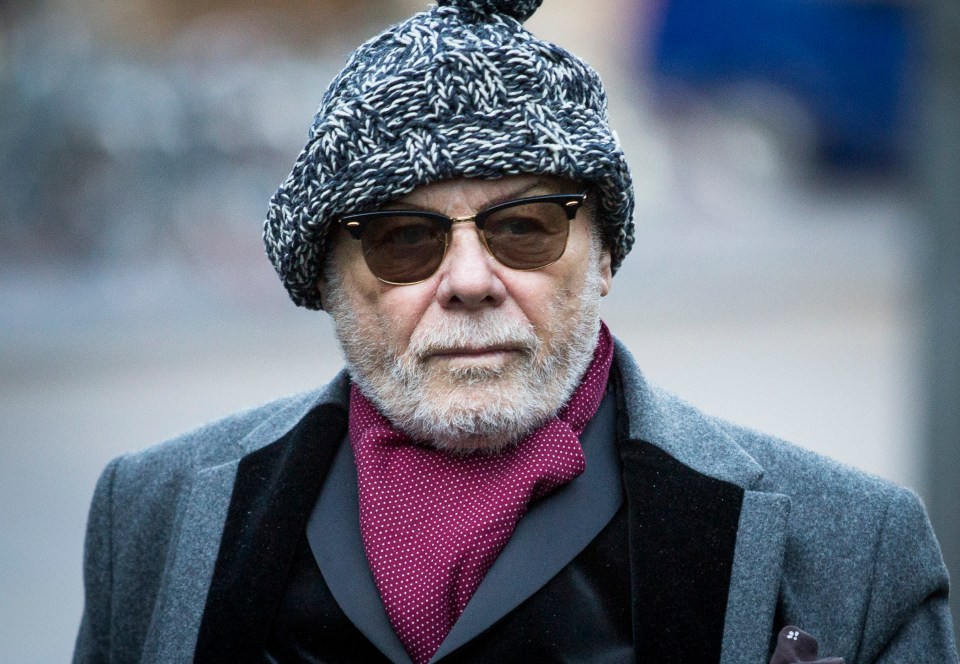 LONDON, ENGLAND - JANUARY 13: Gary Glitter, real name Paul Gadd, arrives at Southwark Crown Court on January 13, 2015 in London, England. The former glam rock star is charged with several historic sex offences against young girls. (Photo by Rob Stothard/Getty Images)