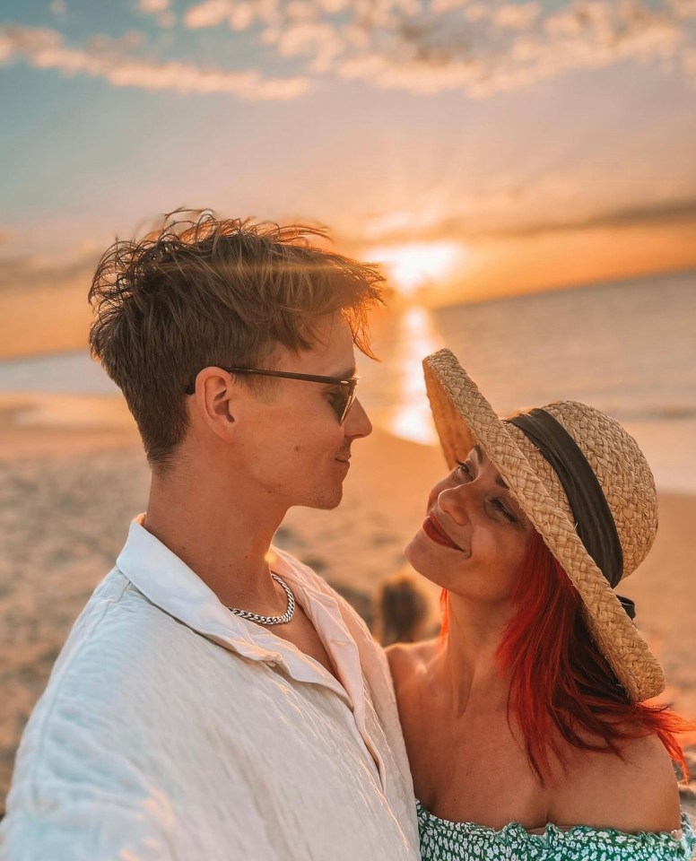 Joe Sugg took to Instagram with a romantic post with Dianne Buswell