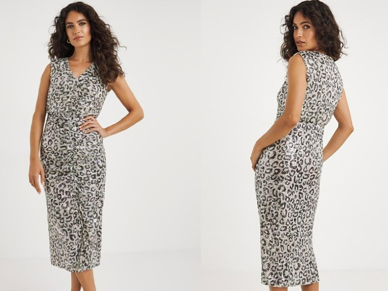 This sophisticated midi can be vamped up for evening or toned down for daytime