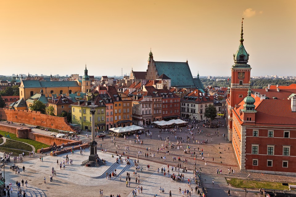 Warsaw in Poland is becoming an increasingly popular city break destination