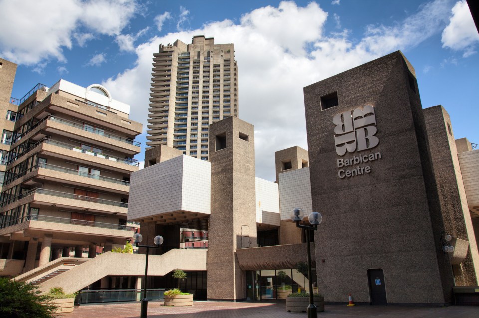 The Barbican is well known because of its brutalist architecture