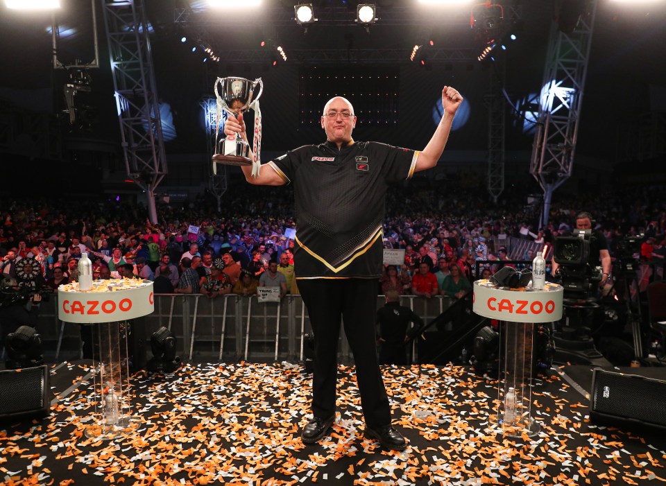 Gilding famously stunned Dutch legend Michael van Gerwen to win the UK Open