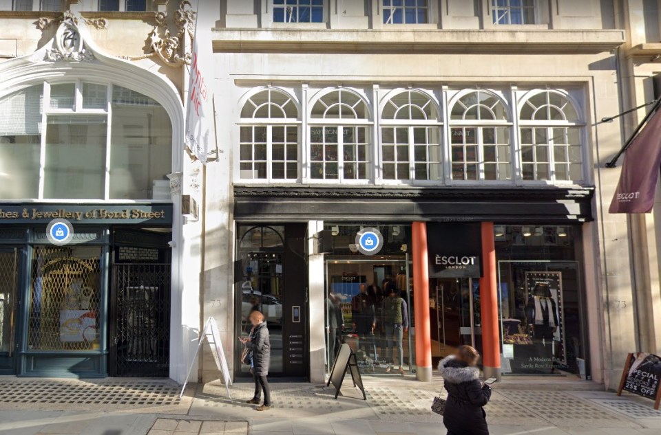 AJ has spent his wealth wisely on property investments, including this retail space in Bond Street for £25m