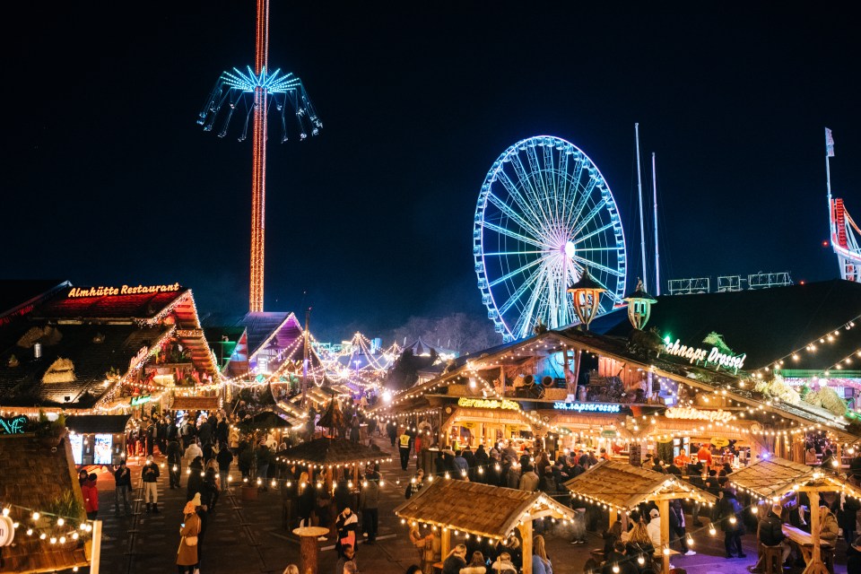 London Winter Wonderland is located in Hyde Park