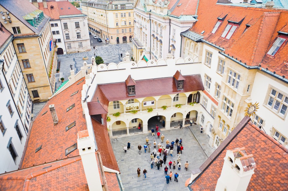 The old town is the perfect place to drink beer in the city