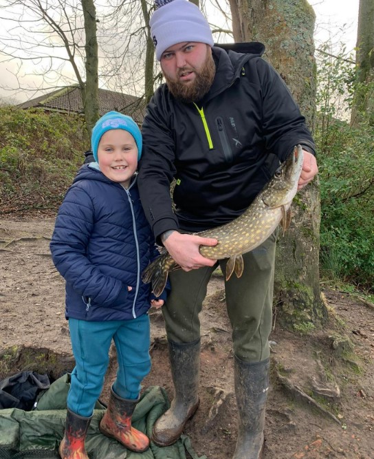 Bully Boy regularly goes fishing with his sons