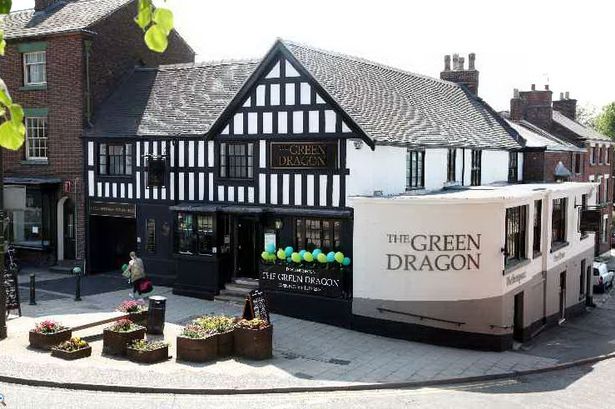 The Green Dragon, a Wetherspoons pub in Leek is said to date back to the 1560s