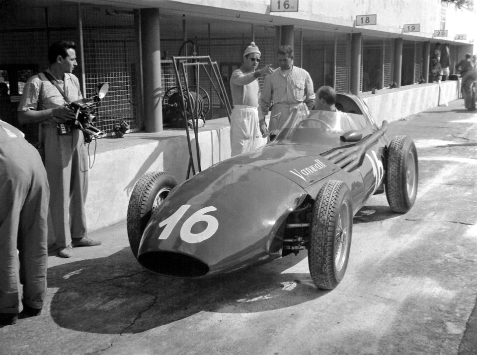 He also owns the Vanwall driven by his close friend Stewart Lewis-Evans