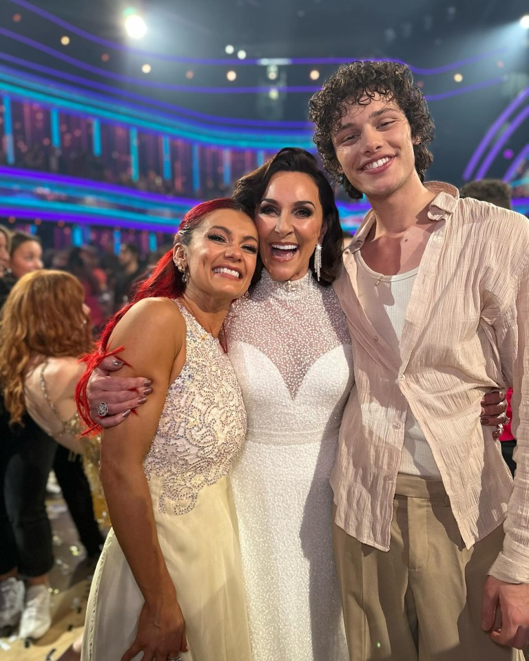 Bobby and Dianne, pictured with head judge Shirley Ballas, were beaten by Ellie Leach and Vito Coppola in the final