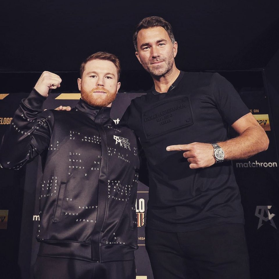 Mexican boxing legend Canelo Alvarez was promoted by Hearn