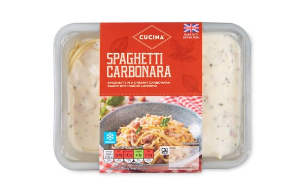 Carbonara options also tend to be very high in calories and fat