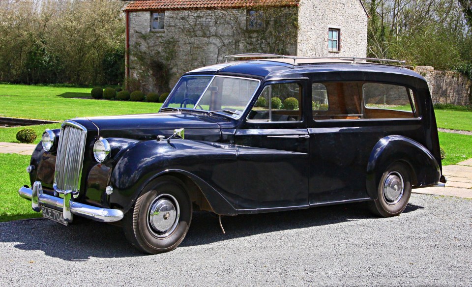 Christopher Baker spent £30,000 on the restoration of the Austin Princess hearse used in Winston Churchill's 1965 state funeral