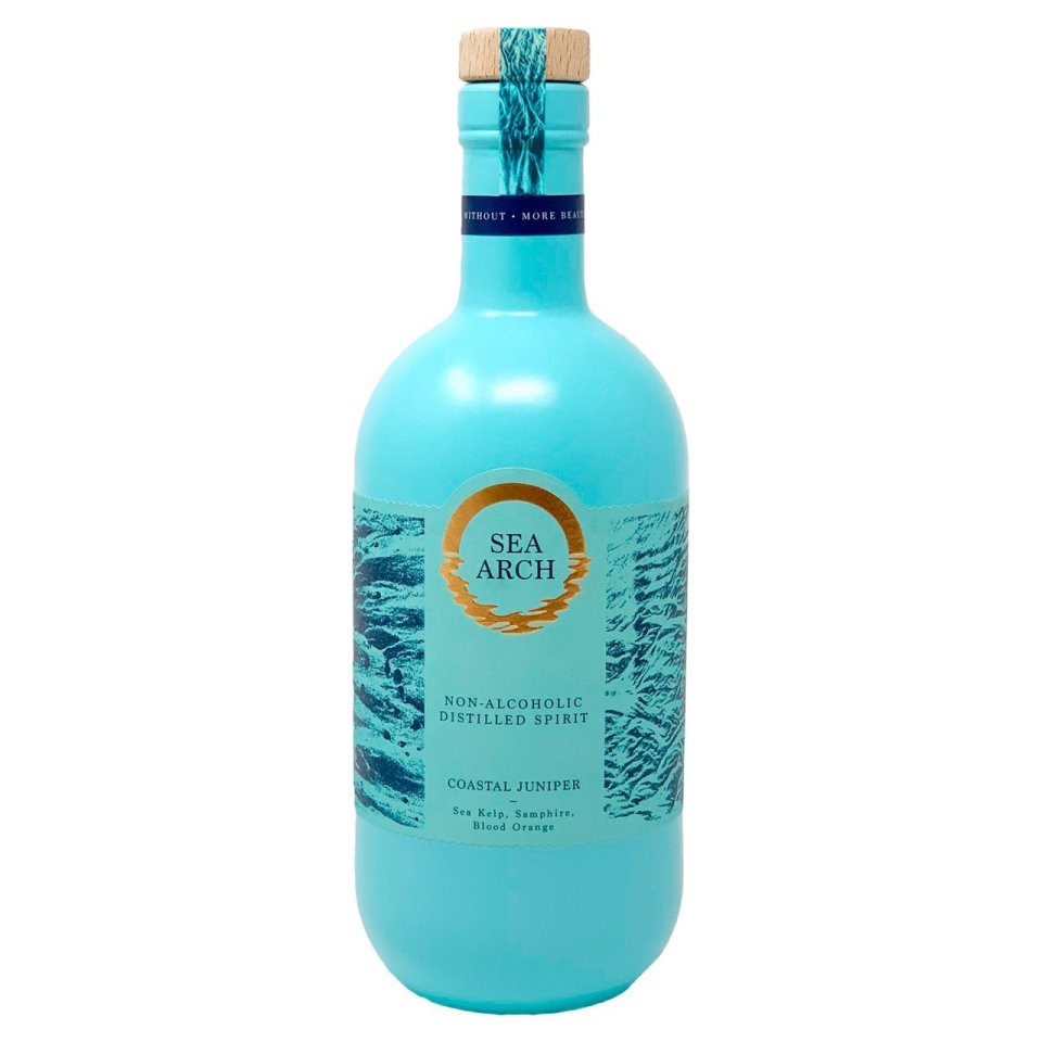 Sea Arch Coastal Juniper non- alcoholic distilled spirit is £21.95 from Ocado