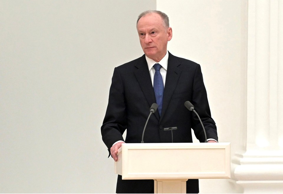 Nikolai Patrushev, the Secretary of Russia's Security Council