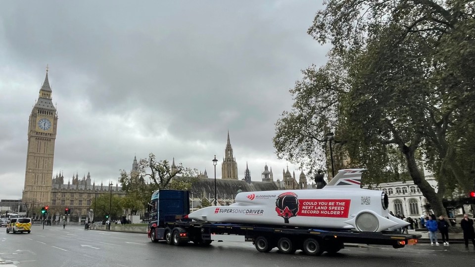 Stuart hopes the Bloodhound can inspire the people of Britain and get the nation 'back on the map'