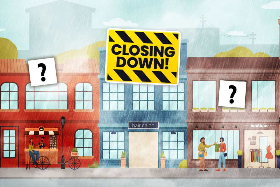 A number of retailers and pubs are closing within days