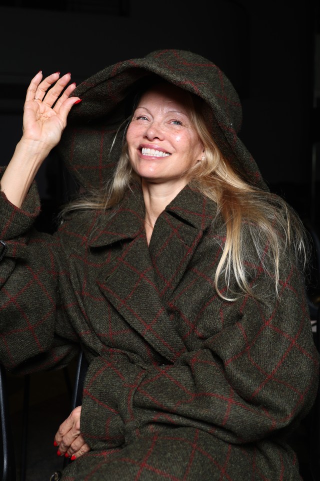 PARIS, FRANCE - SEPTEMBER 30: (EDITORIAL USE ONLY - For Non-Editorial use please seek approval from Fashion House) Pamela Anderson attends the Vivienne Westwood Womenswear Spring/Summer 2024 show as part of Paris Fashion Week on September 30, 2023 in Paris, France. (Photo by Pascal Le Segretain/Getty Images)