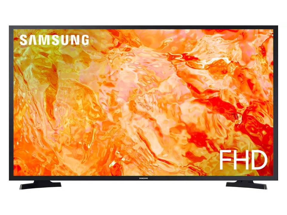 Samsung 32-inch smart full HD HDR LED TV on a white background