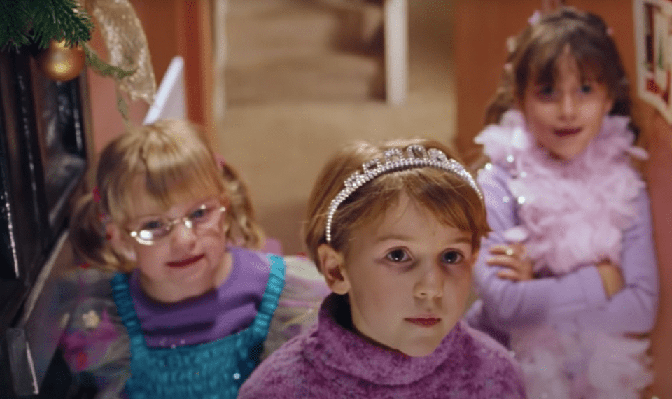 Xmas film fans are convinced two of these little Love Actually girls went on to bigger things