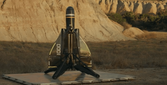 The rocket is readily adaptable and could be used in kamikaze attacks