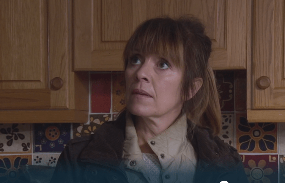 How will Rhona react after being caught out?