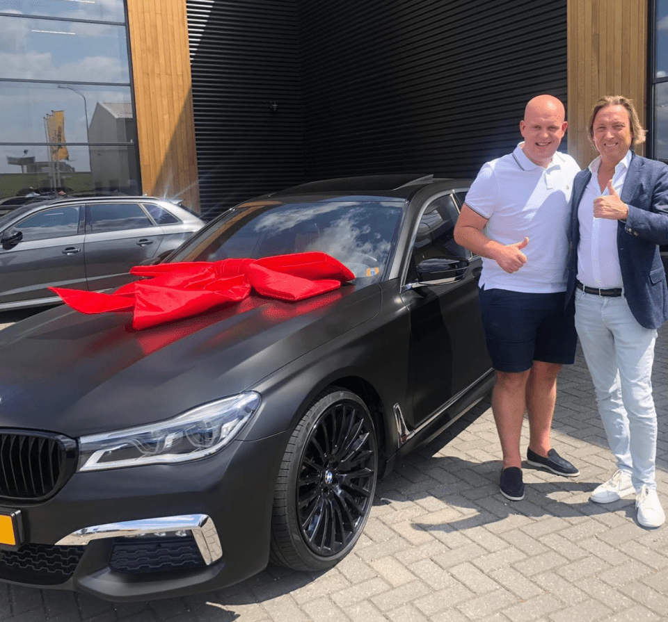 Michael van Gerwen boasts a stellar car collection