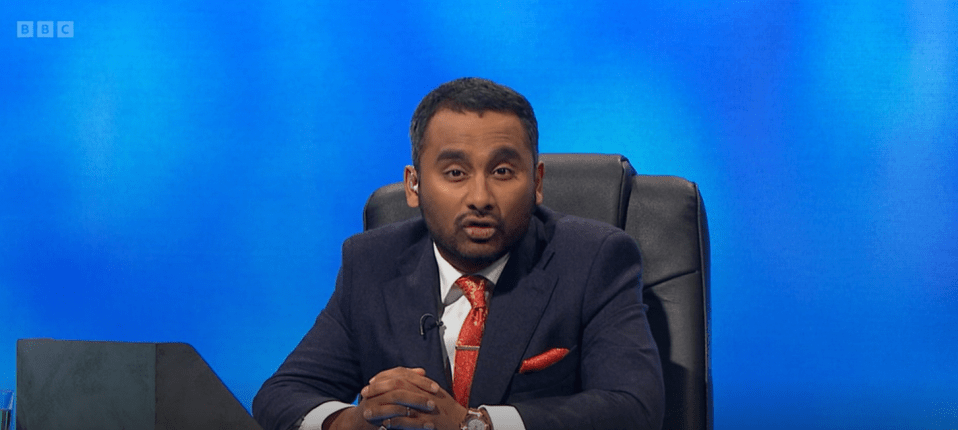 Amol Rajan hosted the two teams on the BBC quiz show