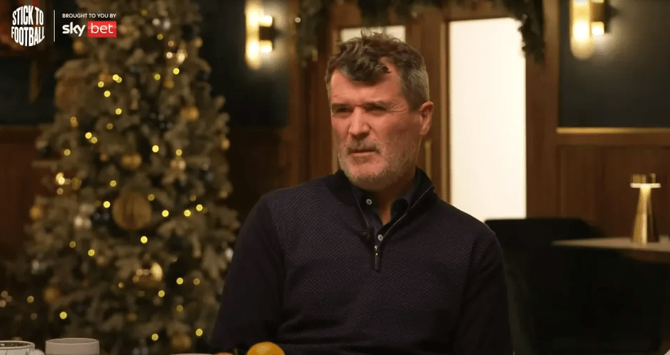 Keane said on the "stick to football" podcast that he believes Christmas presents are for children