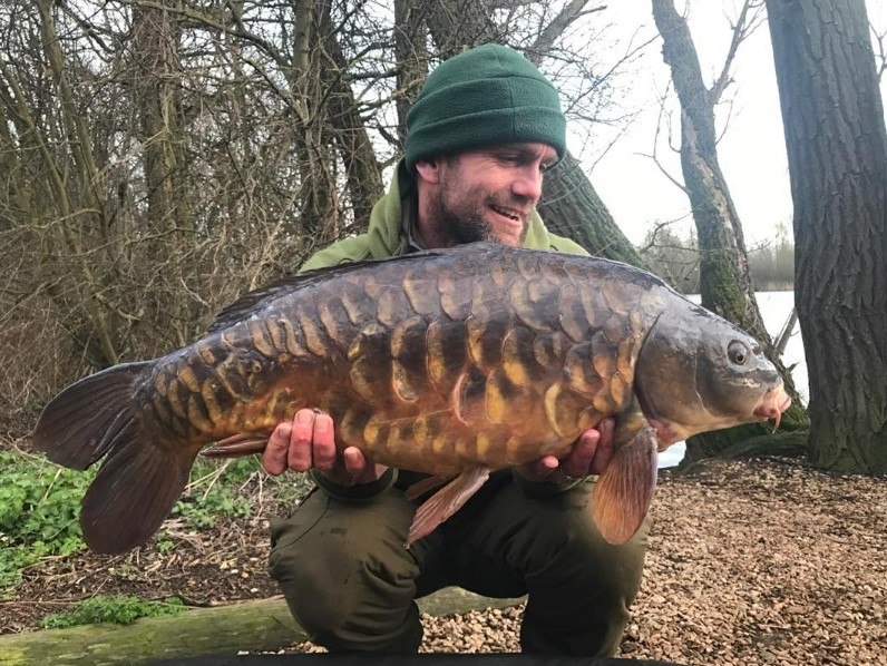 When he's not working Jack is partial to a bit of a fishing