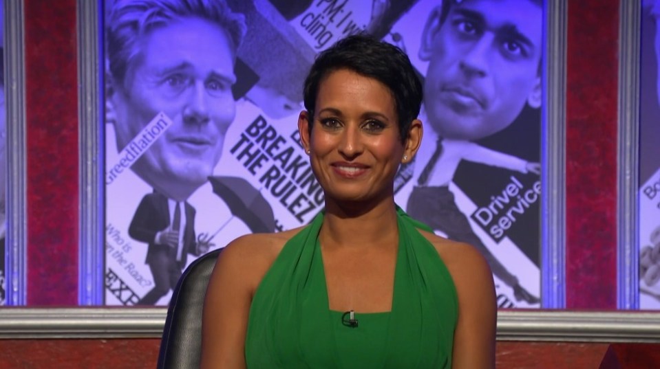 Naga Munchetty impressed Have I Got News For You viewers