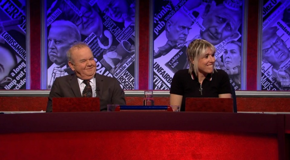 Ian Hislop also found the BBC Breakfast host funny