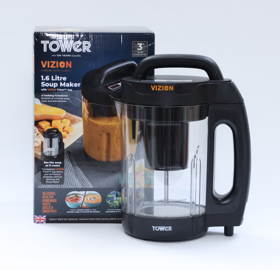 Tower 1.6L Vizion Soup Maker