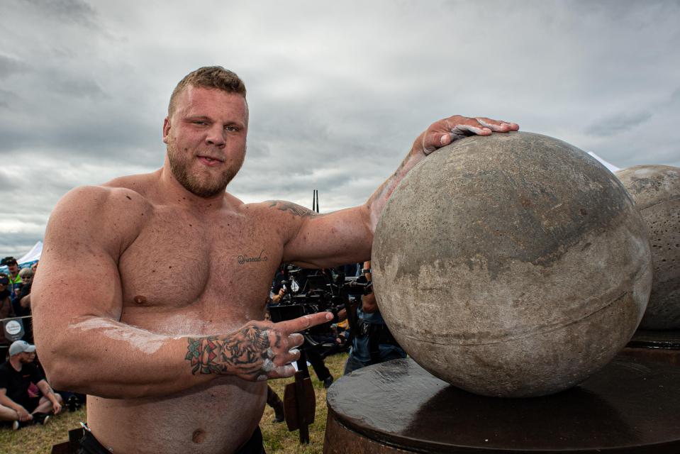 Tom Stoltman has won the World's Strongest Man title twice