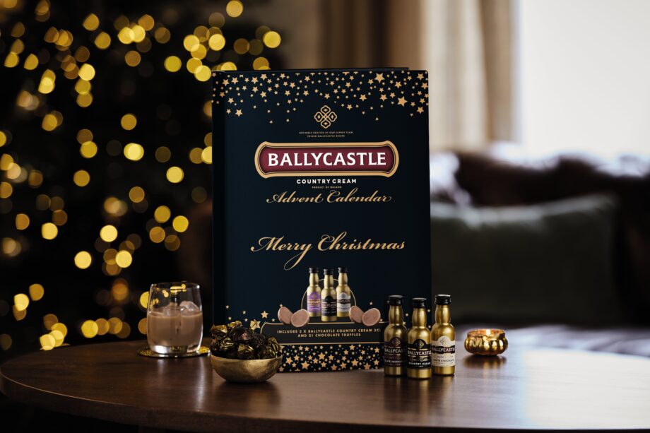 The Ballycastle advent calendar is an alternative to the wine one of last year