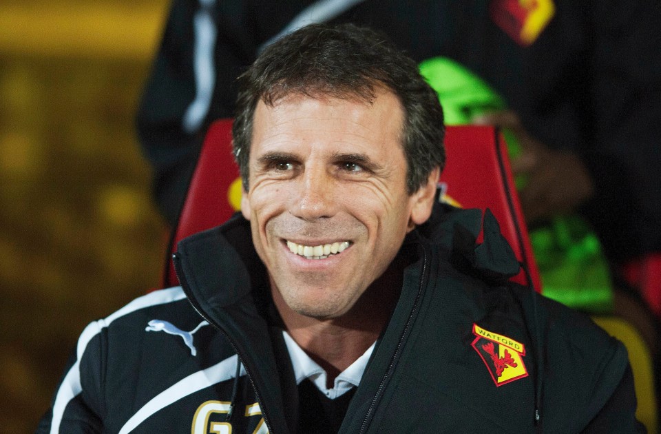 Zola's attacking instincts as Watford boss impressed Deeney