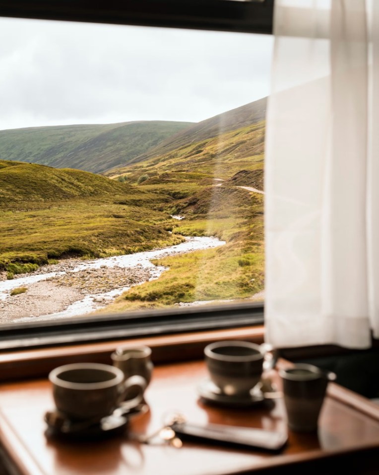 The Royal Scotsman in Scotland made the list thanks to its indulgent and intimate atmosphere