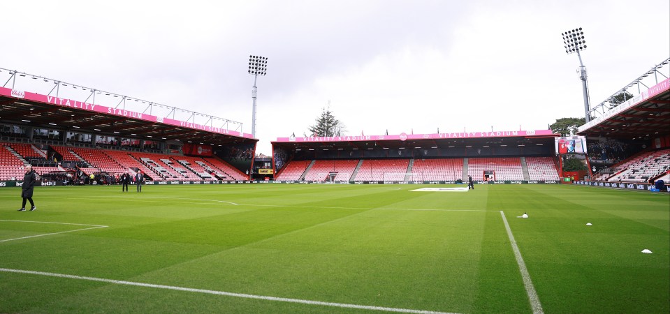 The Vitality Stadium as it is now looks small by comparison