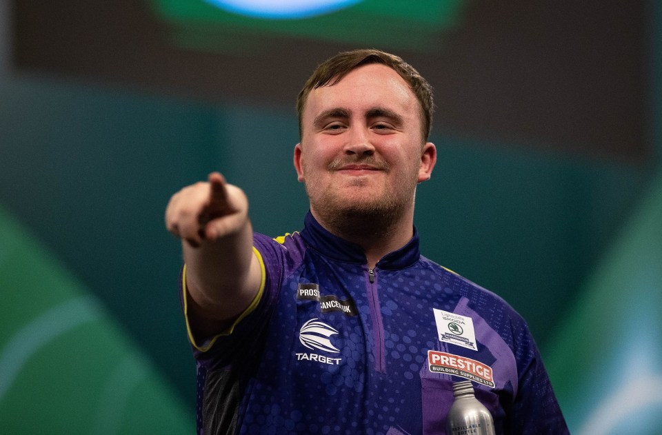 Littler punched his ticket to the Last 16 of the PDC World Darts Championship