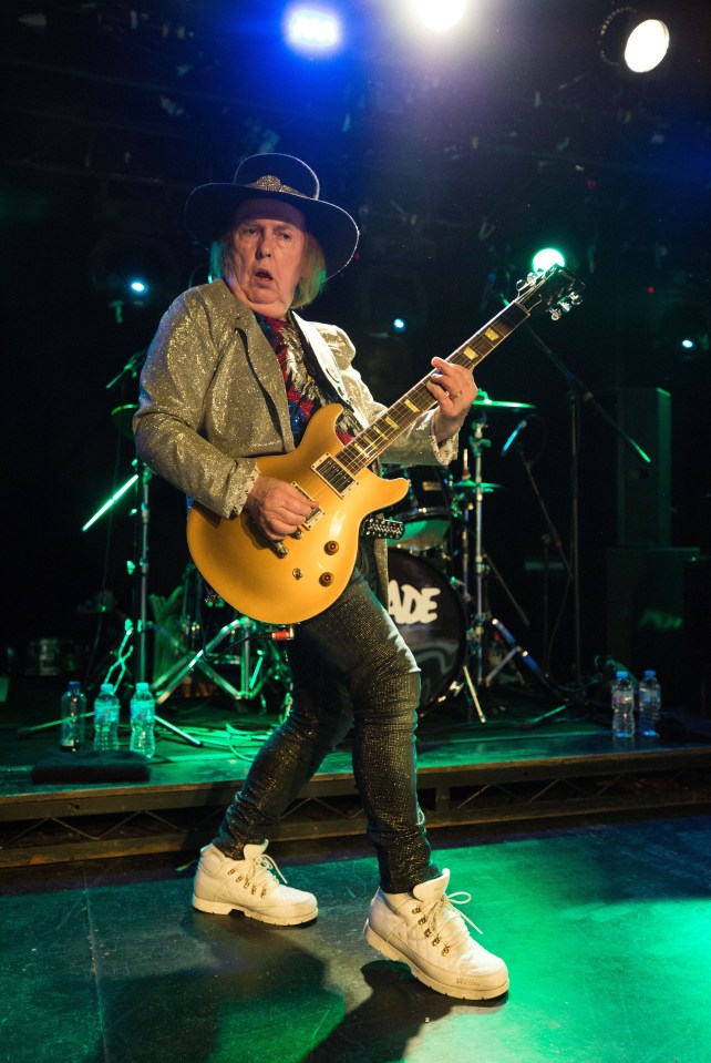 Dave Hill, 77, is the only original member left from the four-piece classic line-up