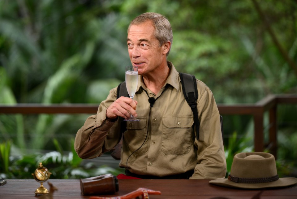 Nigel Farage revealed his real age on I’m A Celebrity