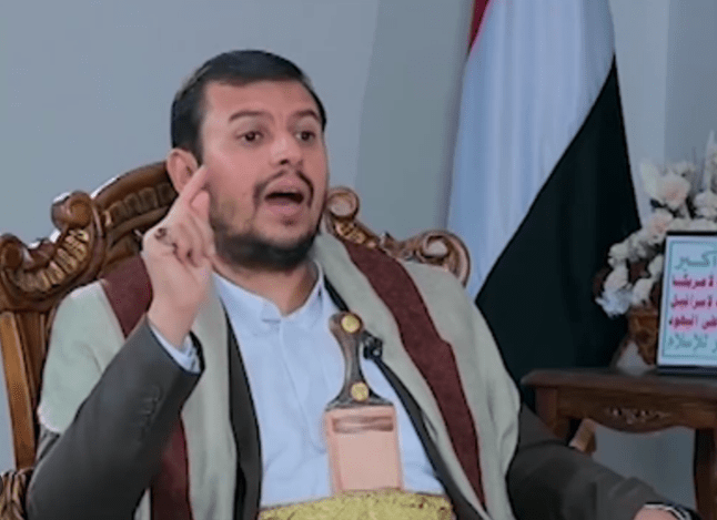 Abdel-Malek al-Houthi warned the US that any of its warships that target Yemen will be fired back at