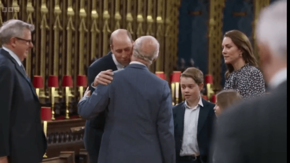 William and Kate brought their three kids to Westminster Abbey ahead of the May coronation