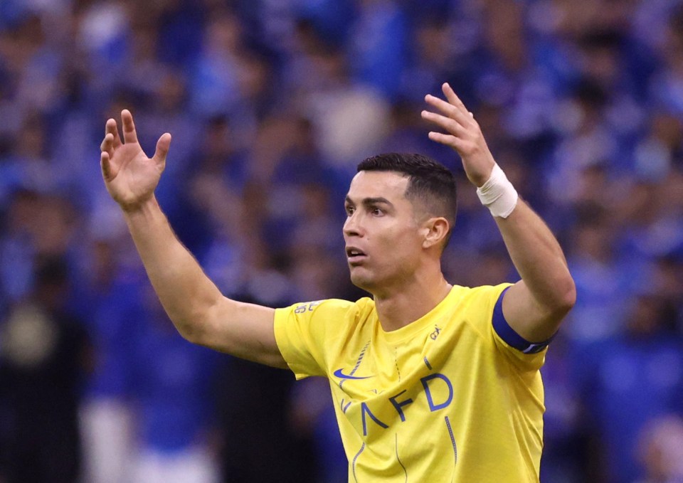 Cristiano Ronaldo was fuming on Friday as Al-Nassr were thrashed in the Riyadh derby