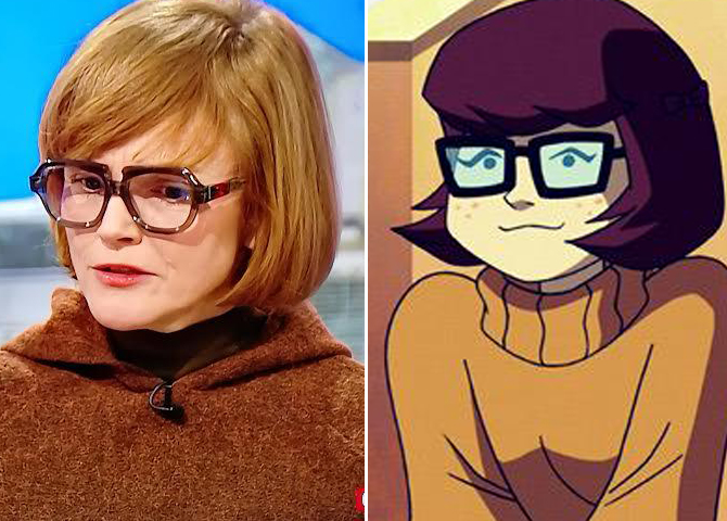 THIS week’s winner is Velma from Scooby-Doo and far-left dingbat Maxine Peake, last heard of pushing vile anti-semitic conspiracy theories on social media, but still welcome on BBC Breakfast, obviously