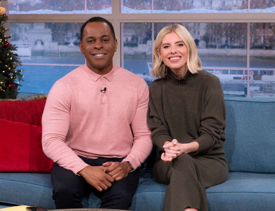 Mollie King has been alongside Andi Peters