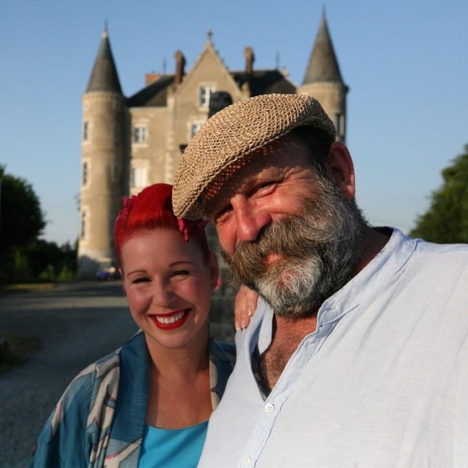 The couple shot to fame with their programme Escape to the Chateau on the station