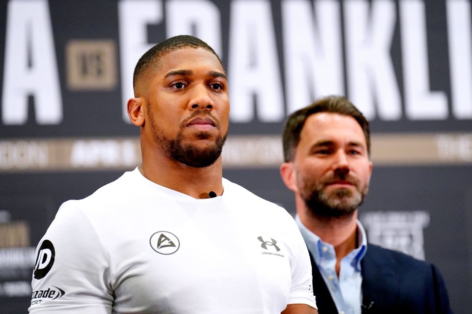 Eddie Hearn says he approached Francis Ngannou about fighting Anthony Joshua